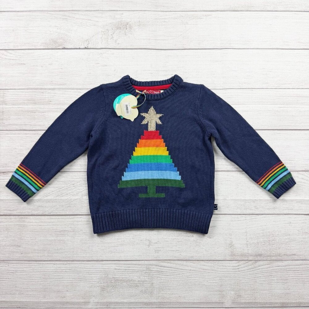 NWT Little Bird Holiday Christmas Tree Sweater